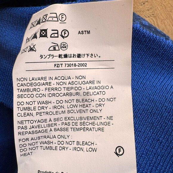 Roberto Cavalli Graphic Print Wool Sweater - Picture 8 of 12